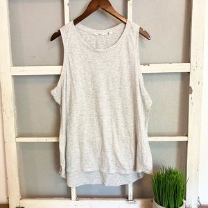 Athleta gray sleeveless tank XL